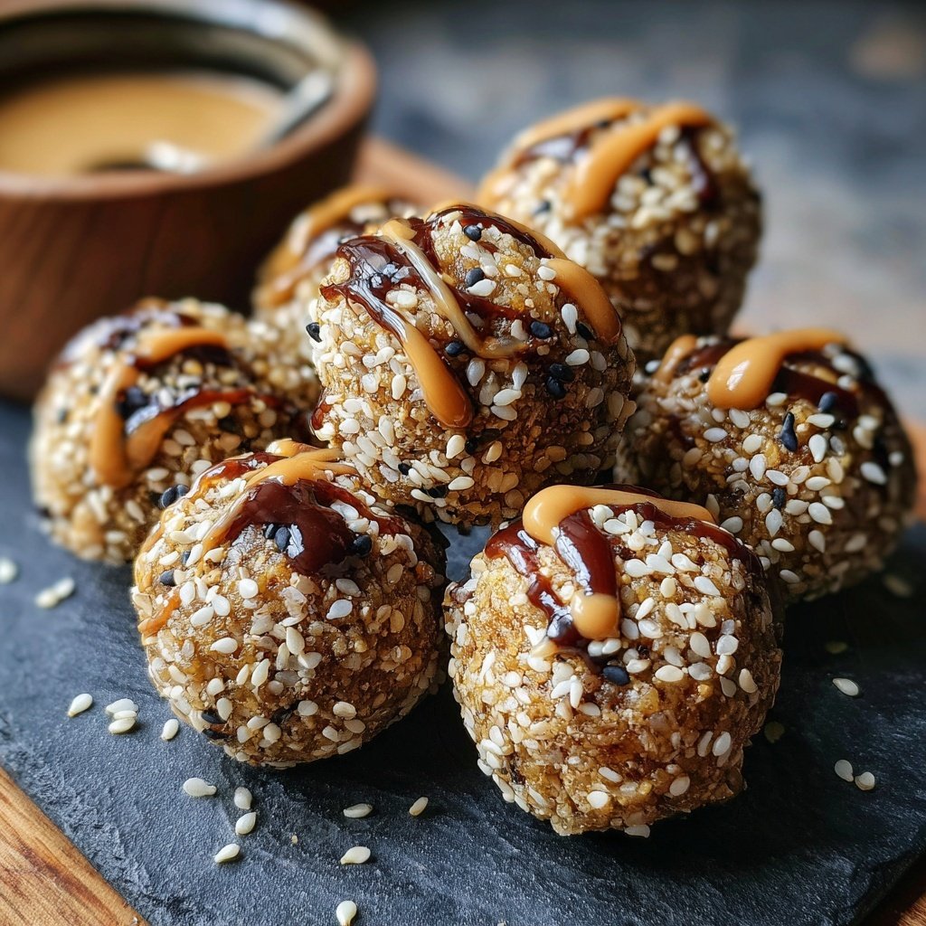 Protein Balls with Tahini