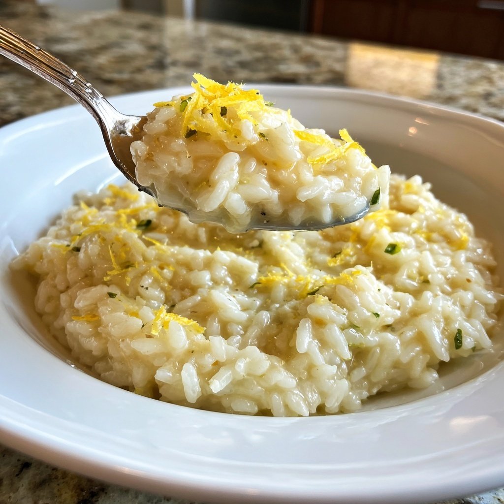 Romantic Lemon Parmesan Risotto