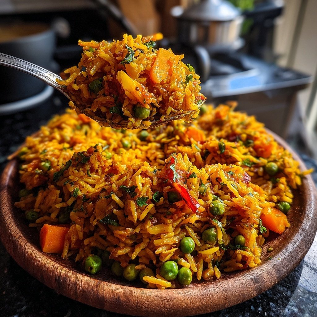 Jamaican Spiced Vegetable Rice