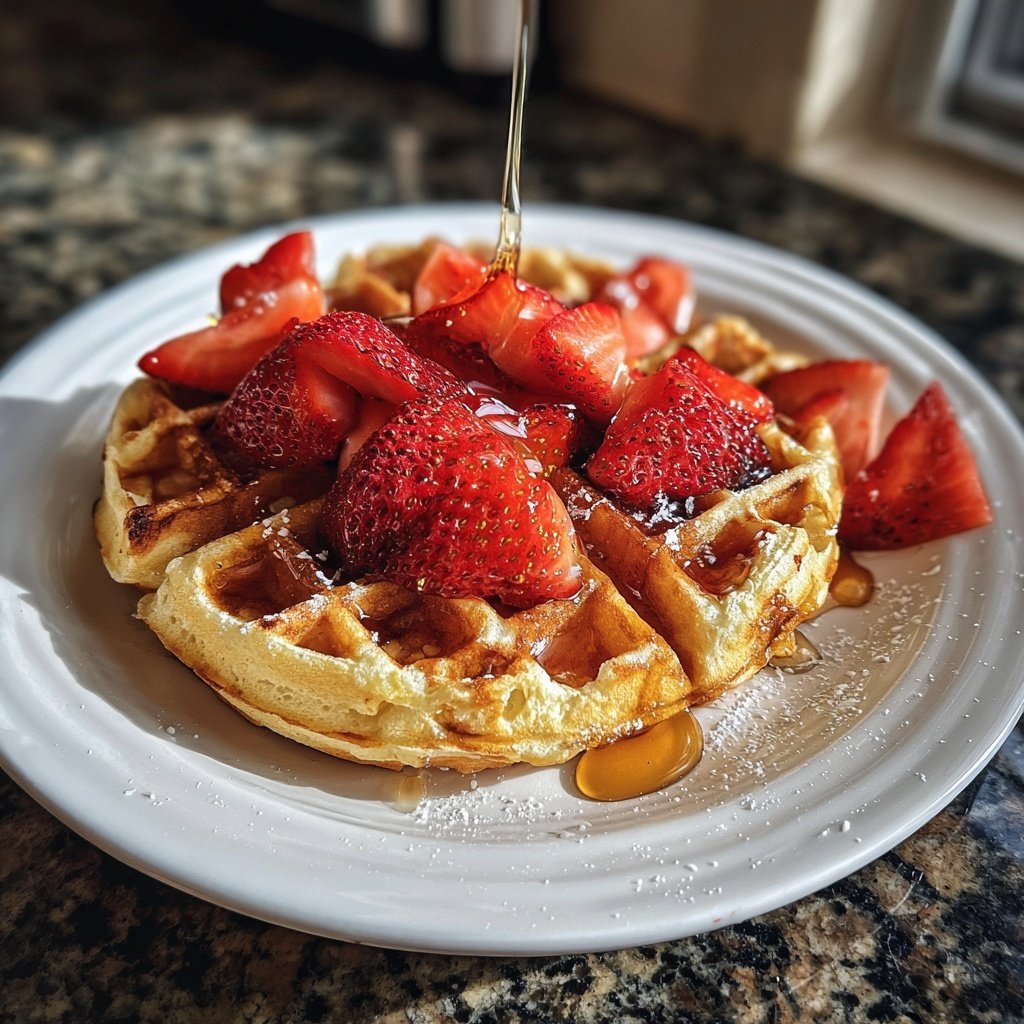 Greek Yogurt Waffles