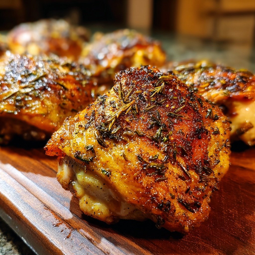 Mediterranean Baked Chicken Thighs