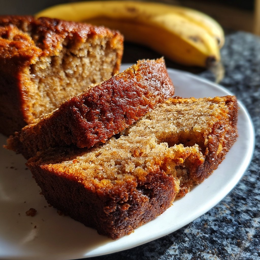 Banana Bread with Applesauce Recipe