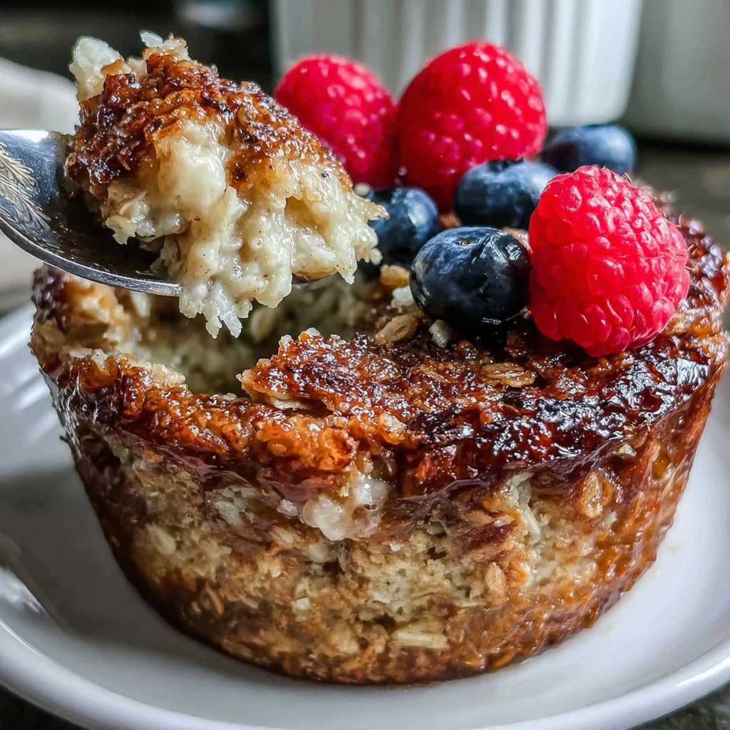 Breakfast Baked Oatmeal With Berries