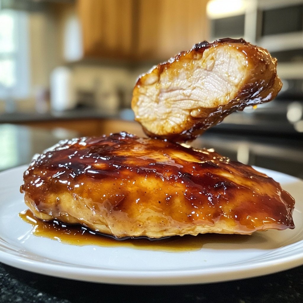 Chicken Breast with Honey Glaze