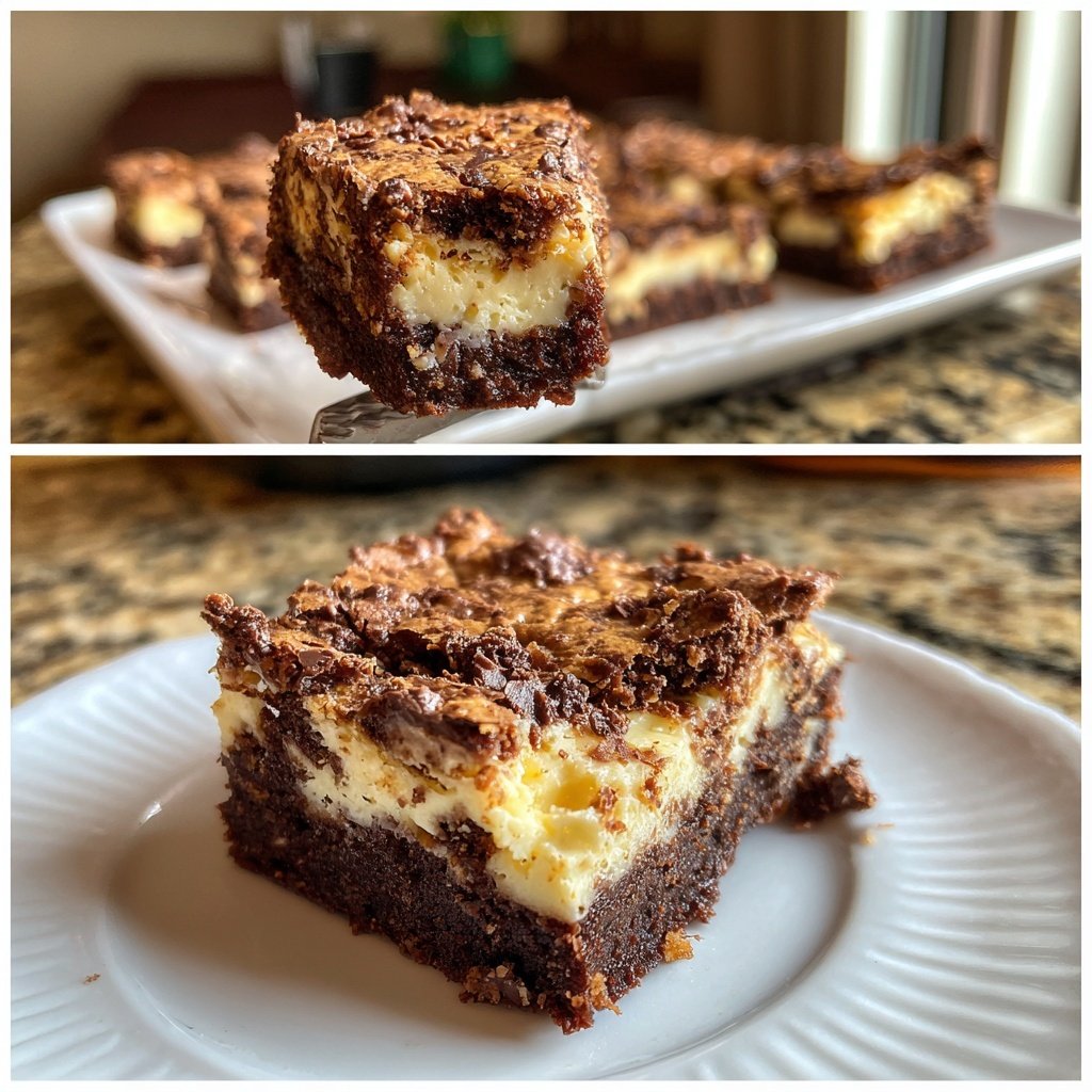 Cottage Cheese Brownies with Vanilla Bean