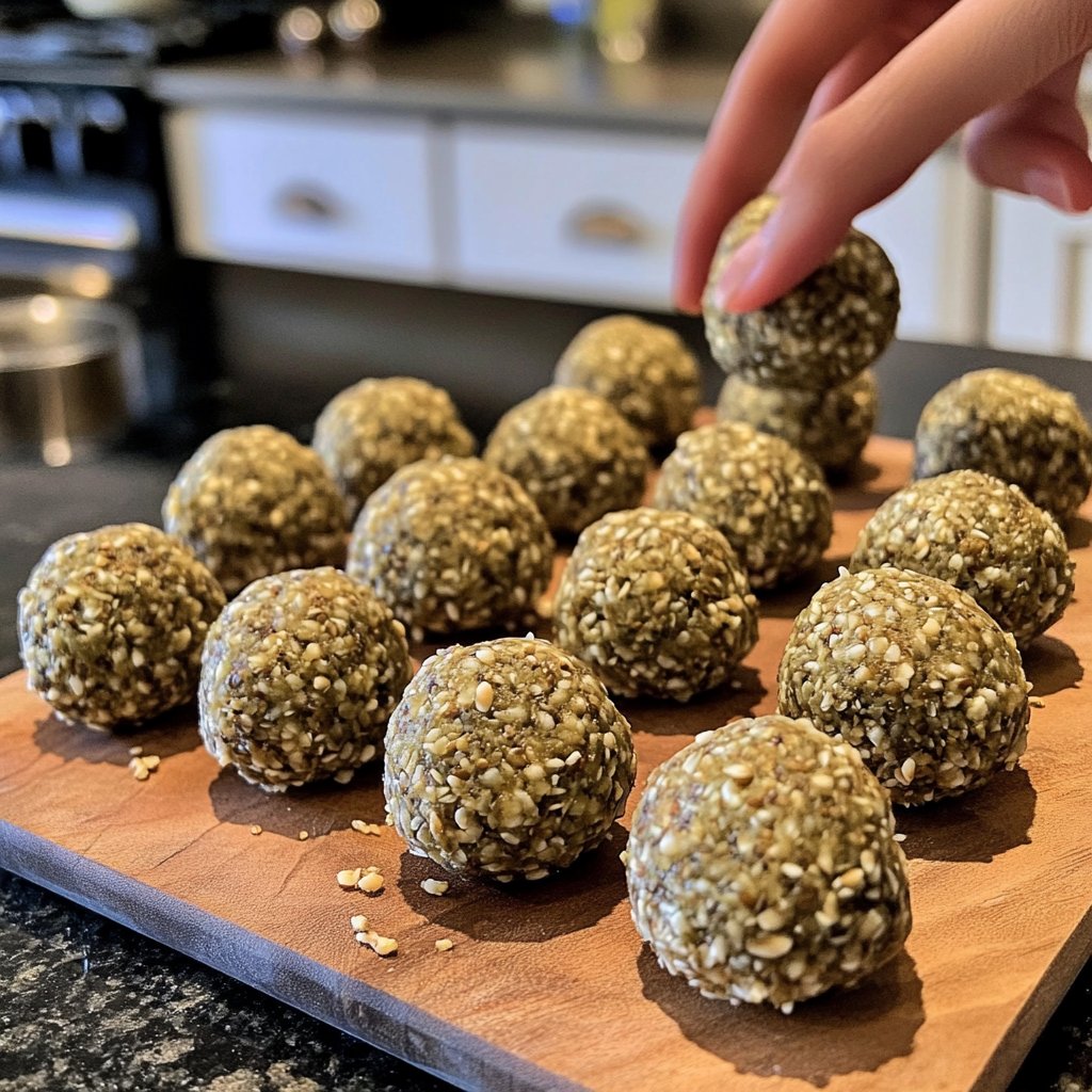 Protein Balls with Hemp Seeds